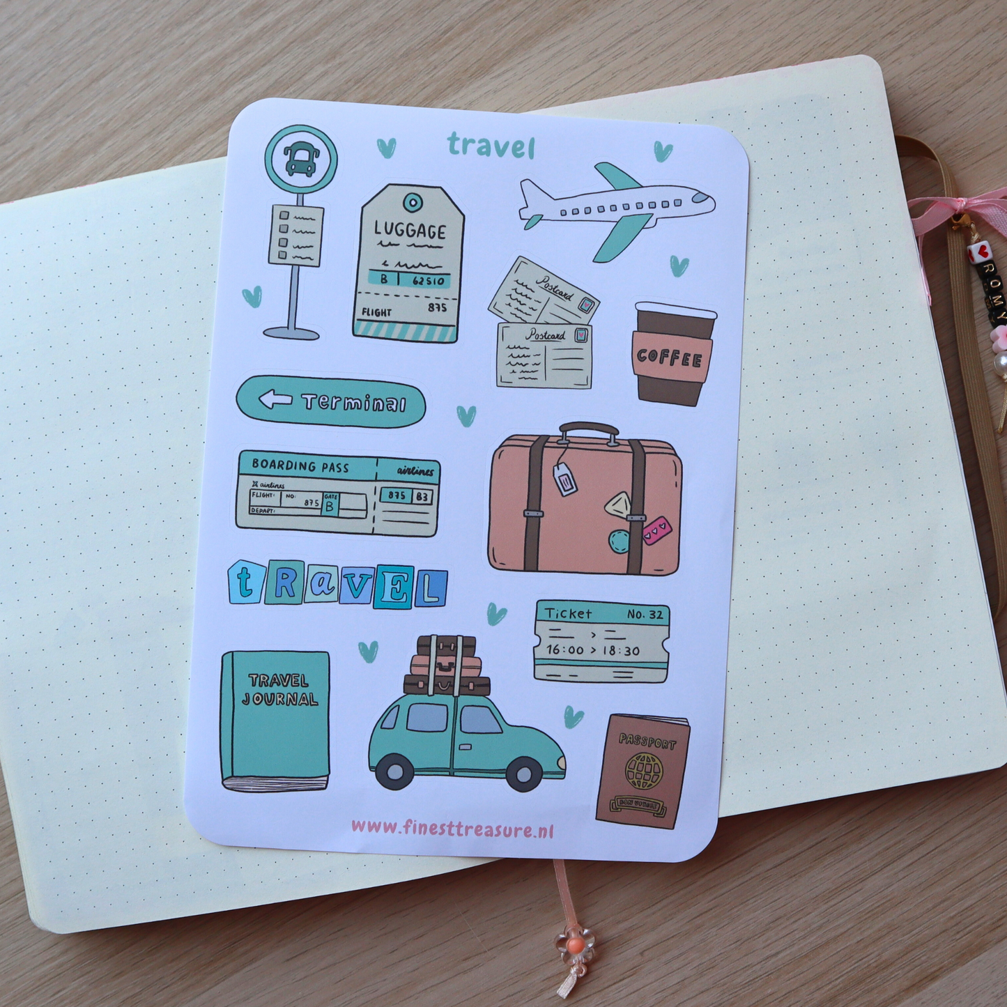 Sticker sheet Playful Alphabet