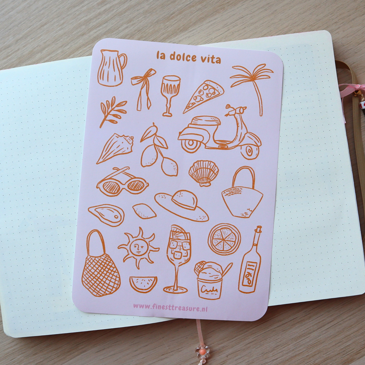 Sticker sheet Playful Alphabet