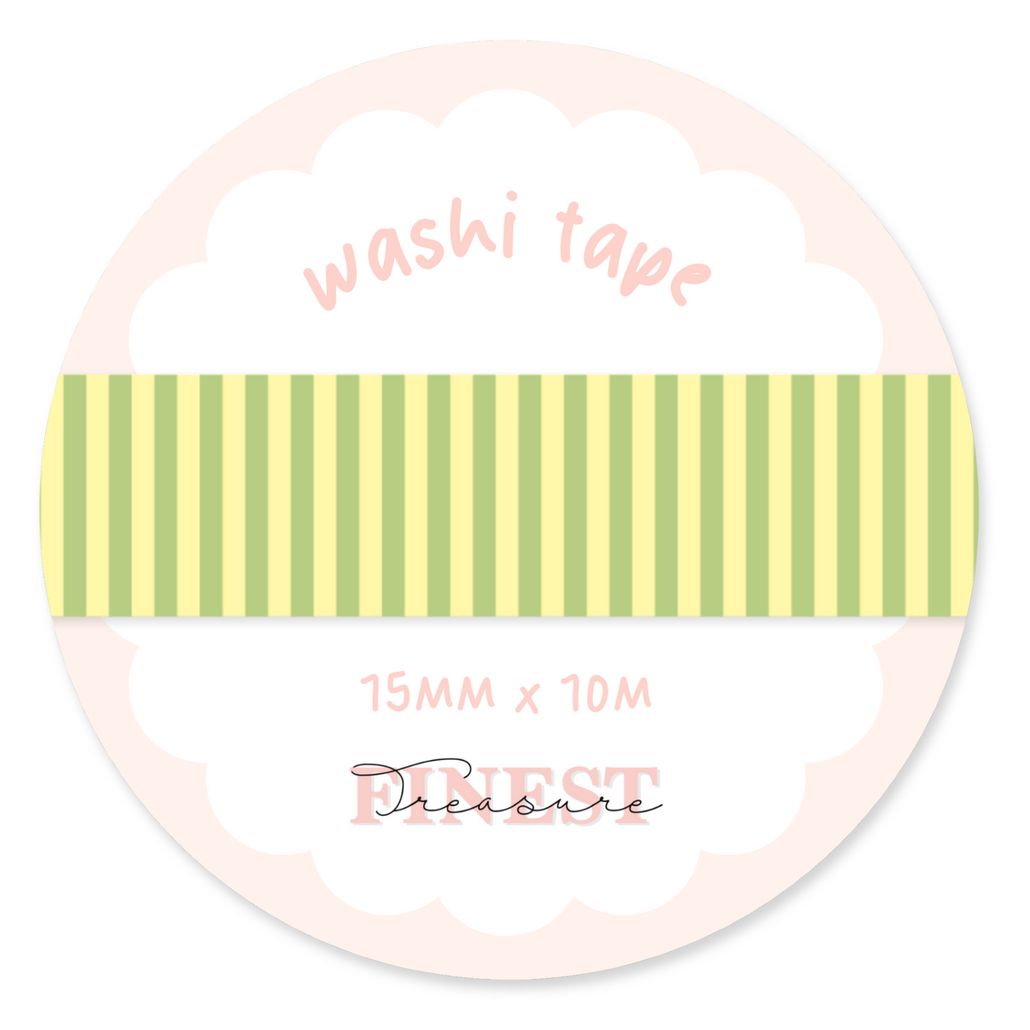 Pink Red Checker Washi Tape
