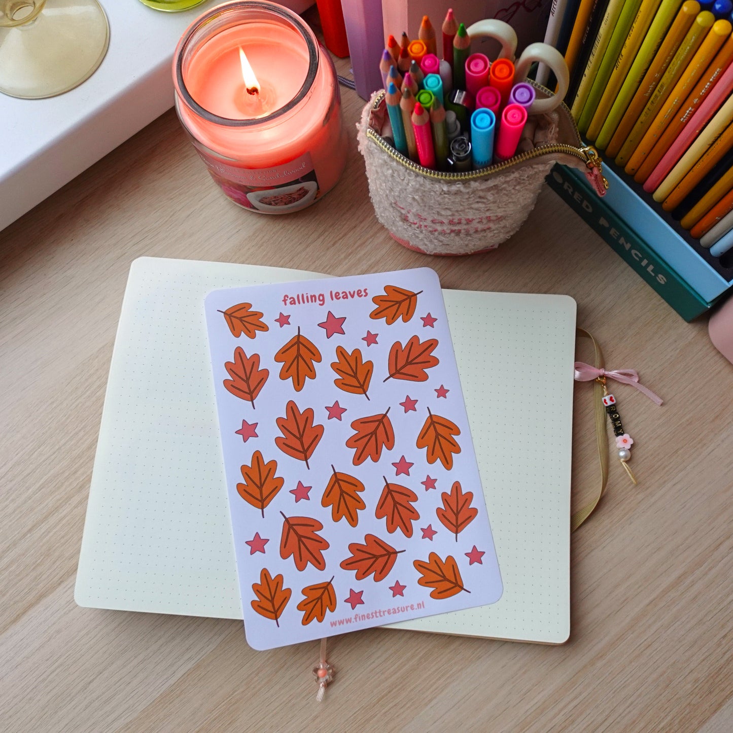 Sticker sheet Sea Shells
