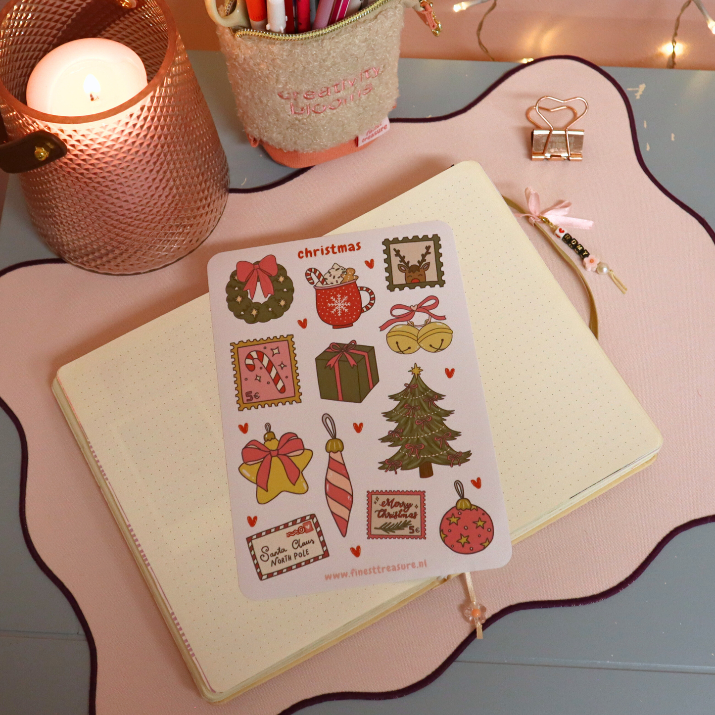 Stickervel Christmas