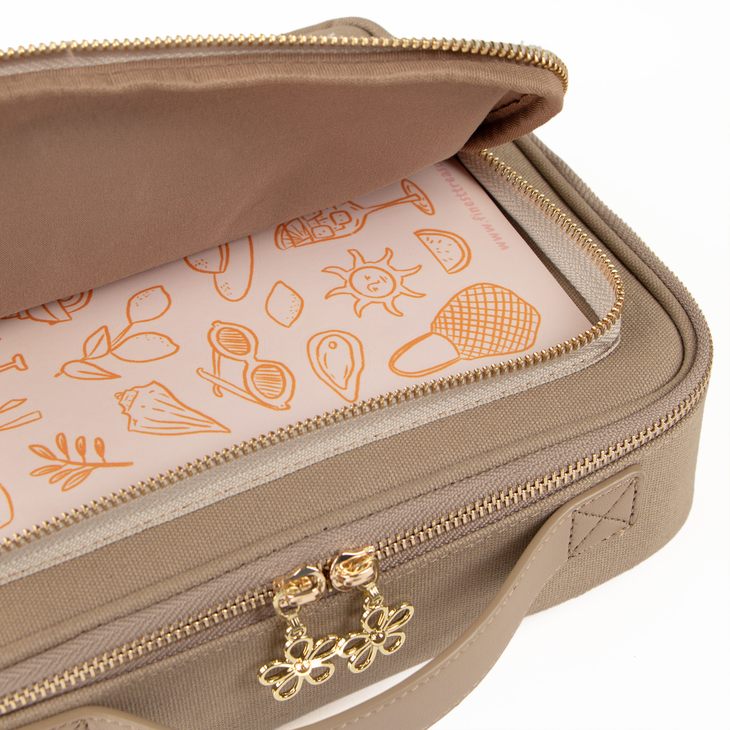 Journal tas Beige