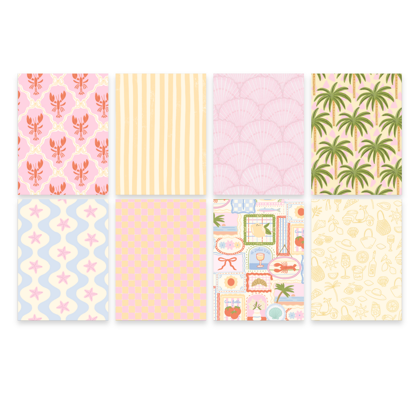 Papier Bundel Coastal Summer