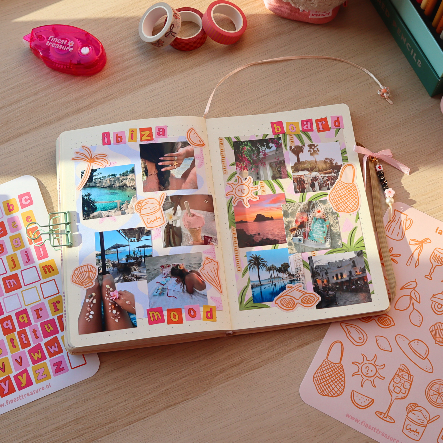 Sticker sheet Playful Alphabet