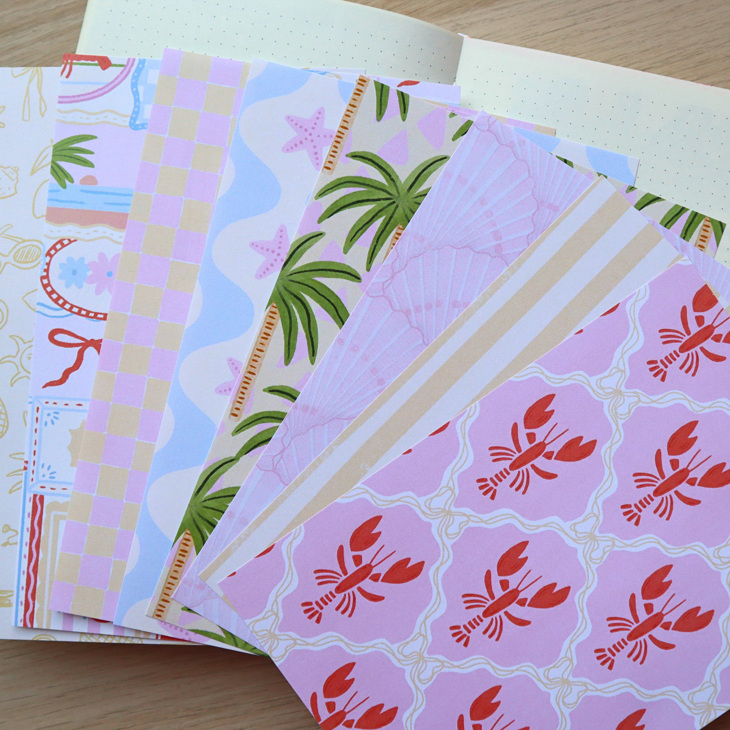 Papier Bundel Coastal Summer