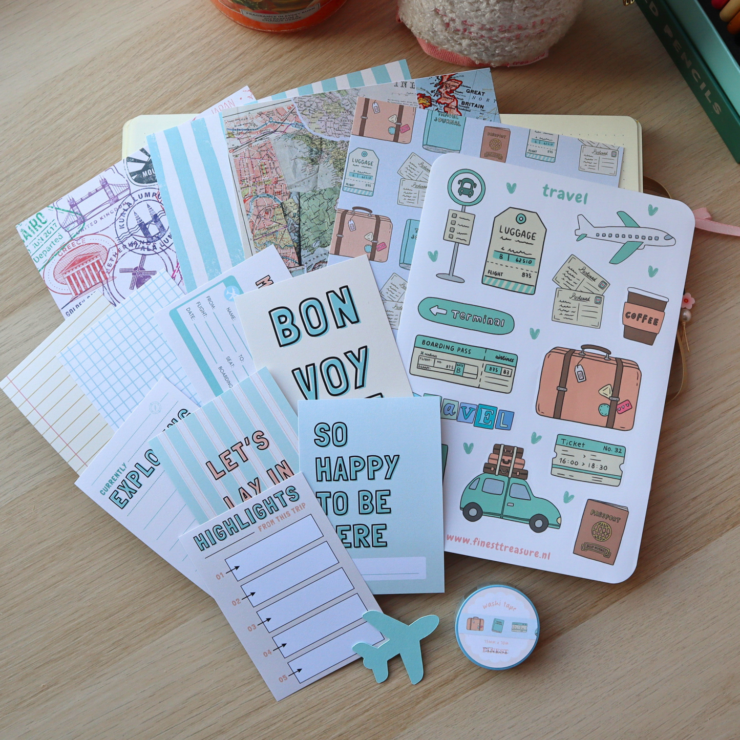 Travel Journal Decoratie Kit