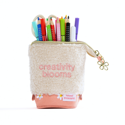 Pop-Up Etui Creativity Blooms - Roze