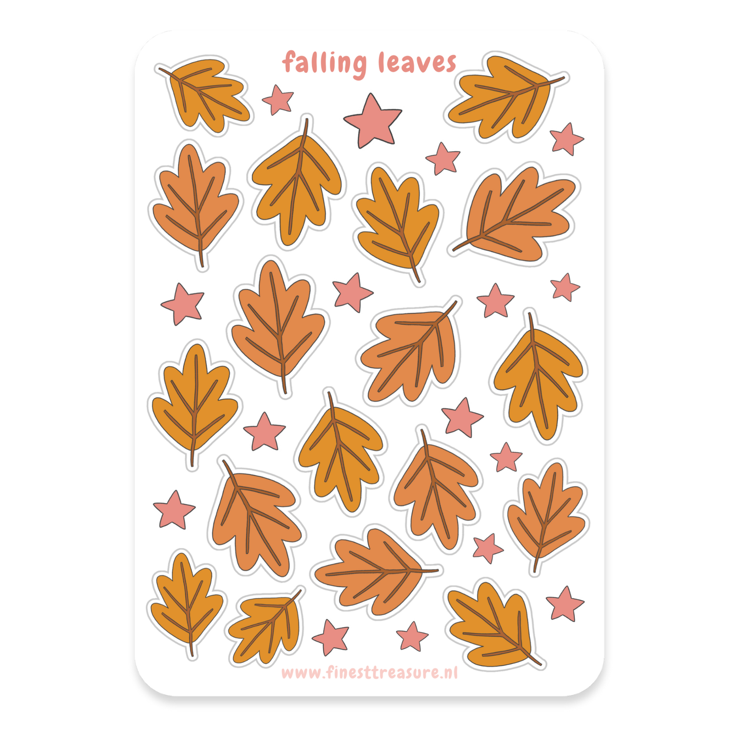 Sticker sheet Sea Shells