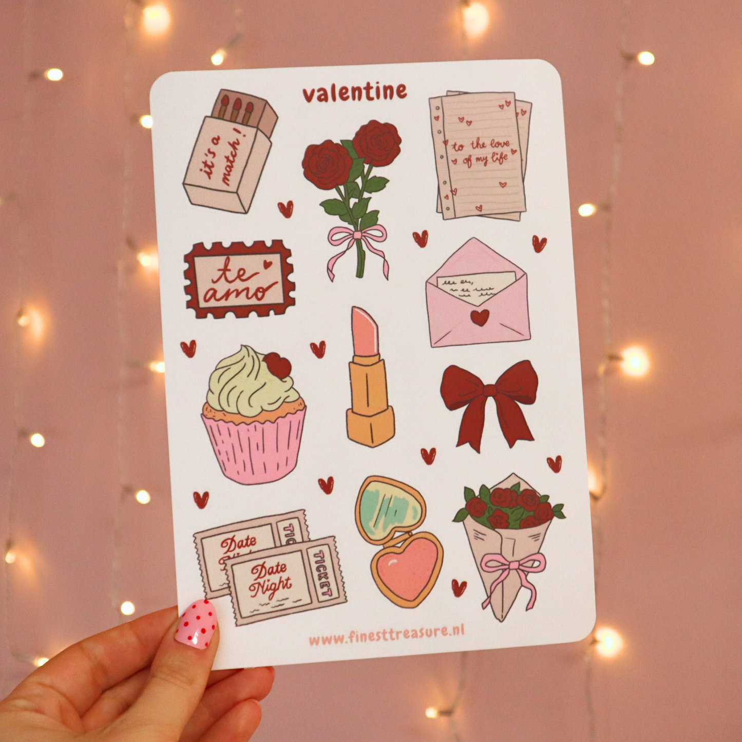 Stickervel Valentine