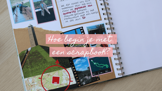 Hoe begin je met een scrapbook?
