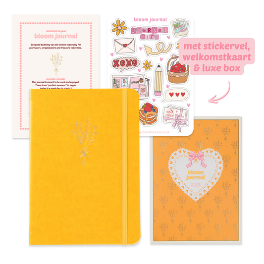 Bloom Journal Oker Geel