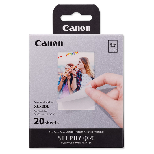 Set inchiostro/carta Canon XC-20L - 20 stampe