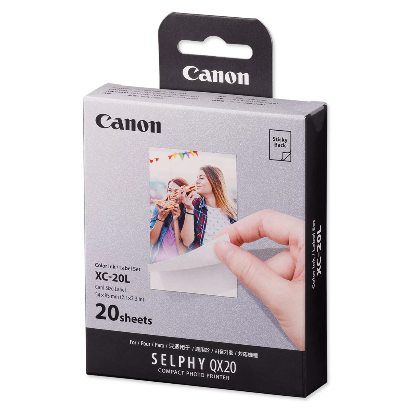 Set inchiostro/carta Canon XC-20L - 20 stampe