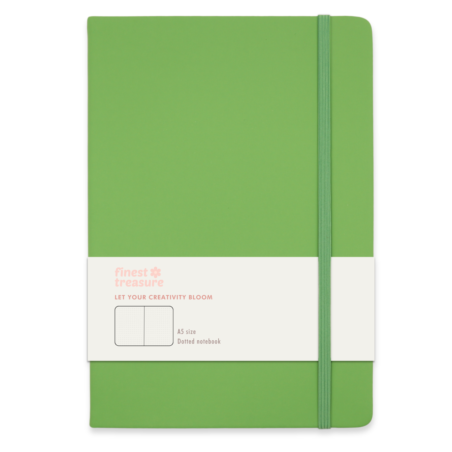 Notitieboek Appeltjesgroen A5