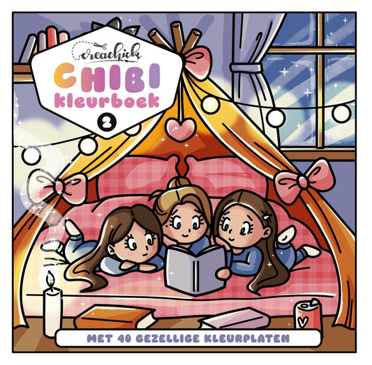 Livre de coloriage CreaChick Chibi 1
