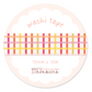 Pink Red Checker Washi Tape