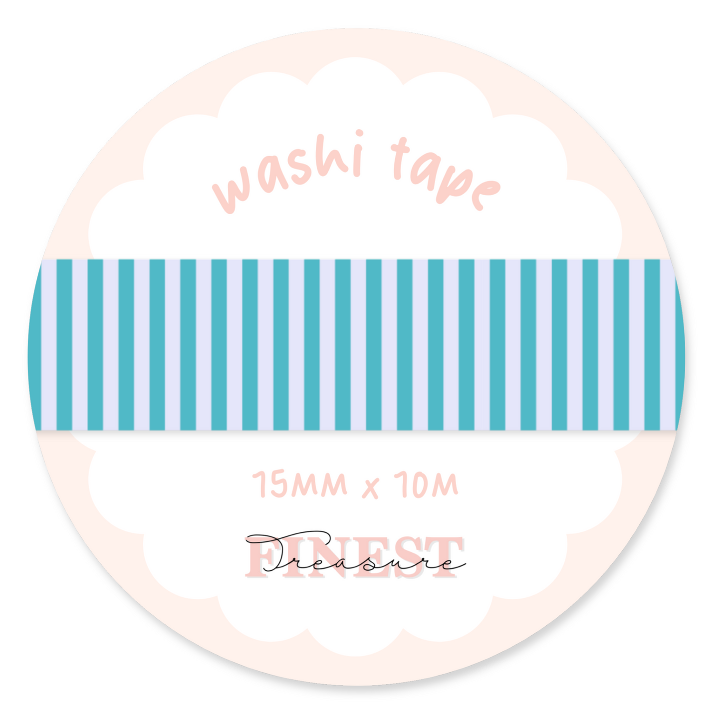 Pink Red Checker Washi Tape