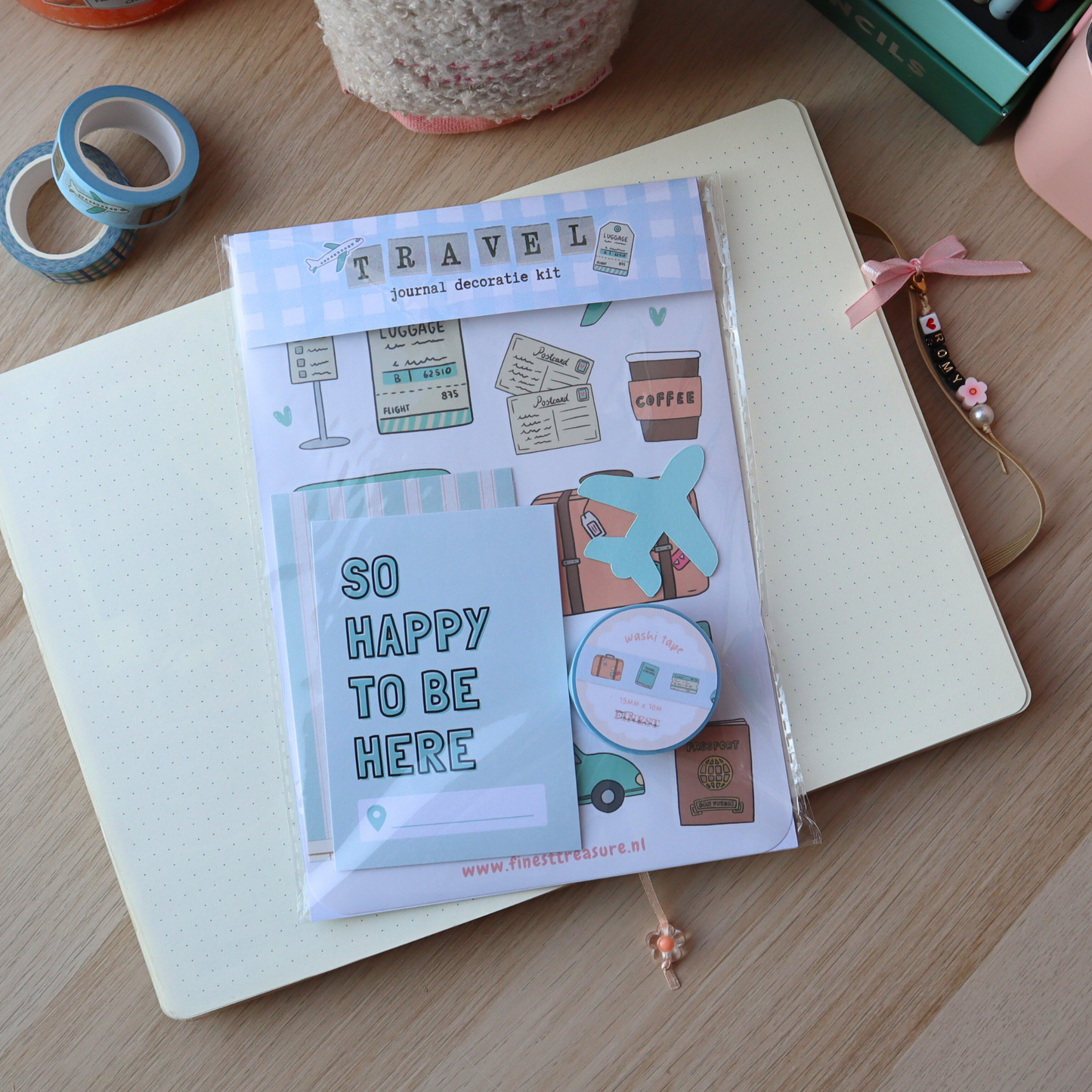 Travel Journal Decoratie Kit