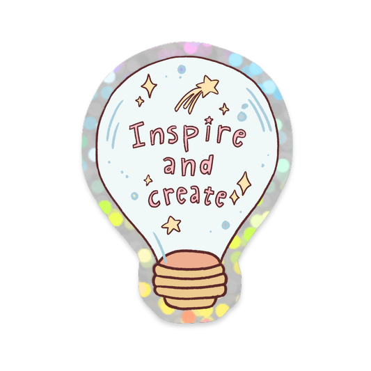 Glitter Sticker Inspire And Create