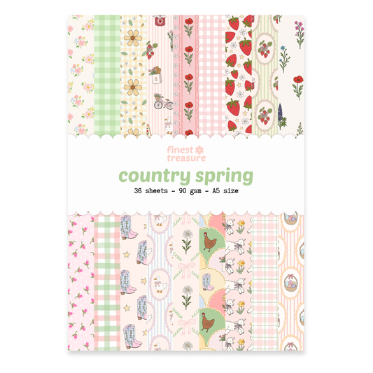 Paper Pad Country Spring
