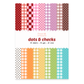 Paper Pad Dots & Checks