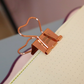 Journal Clip Hart Rosé Goud