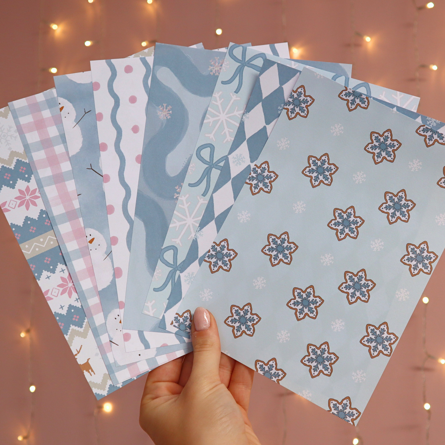 Papier Bundel Hello Winter