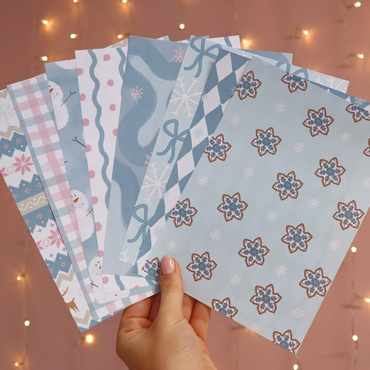Papier Bundel Hello Winter