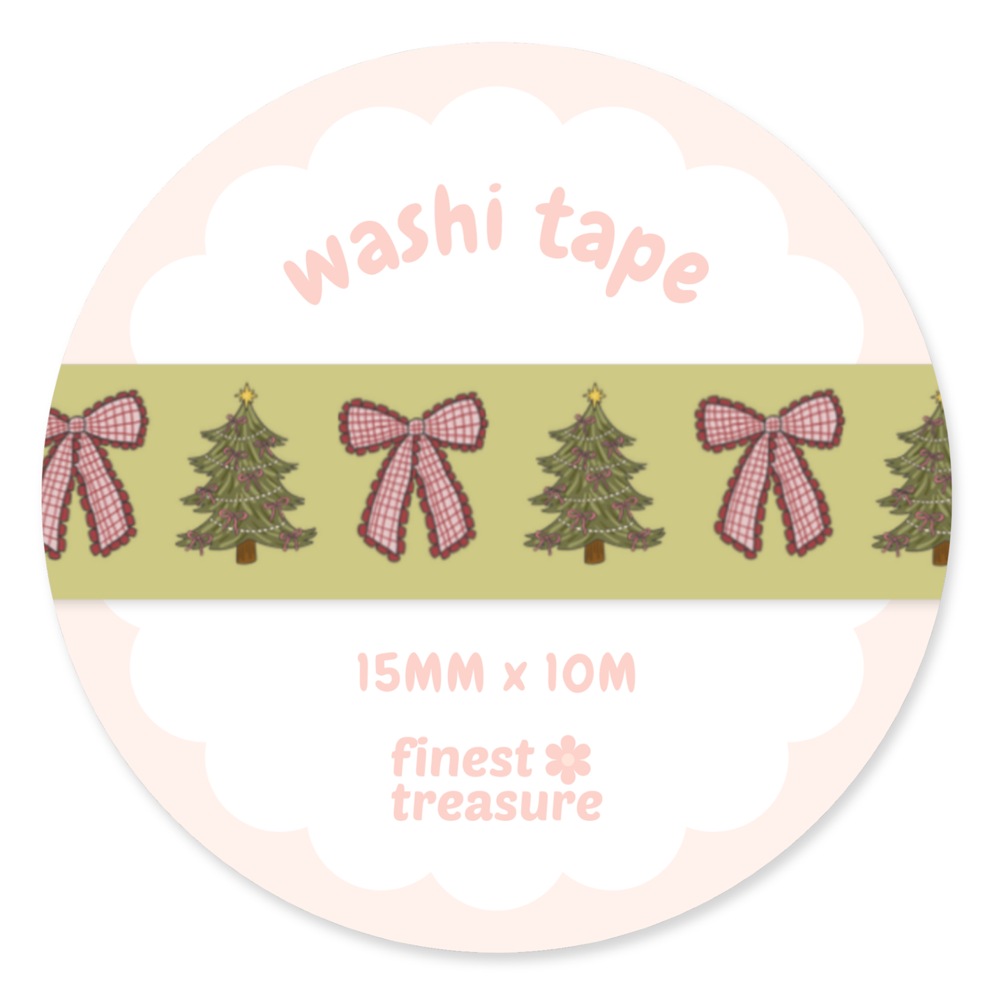 Christmas Tree Washi Tape