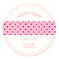 Polka Dots Pink Washi Tape