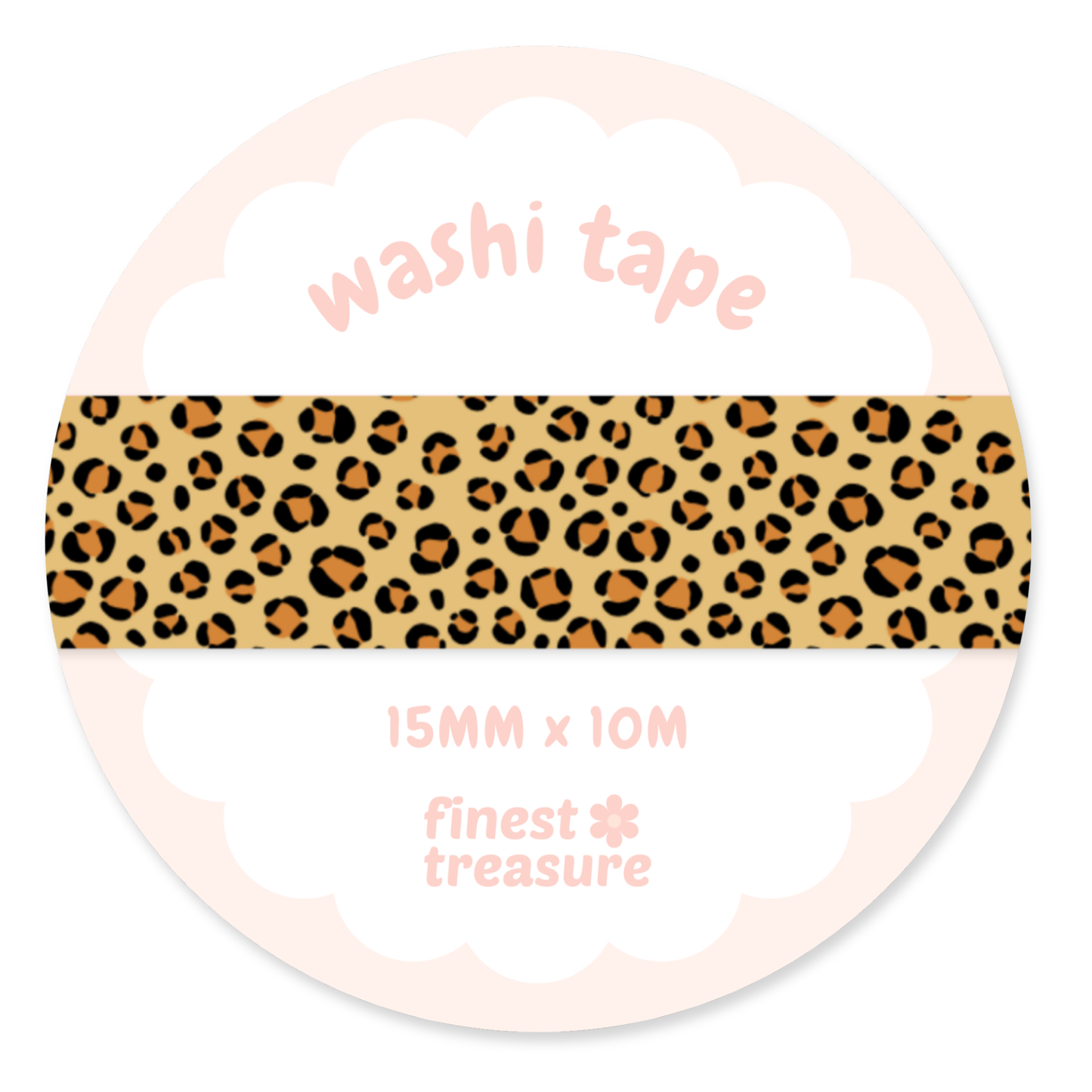 Leopard Washi Tape