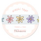 Flowers Washi Tape