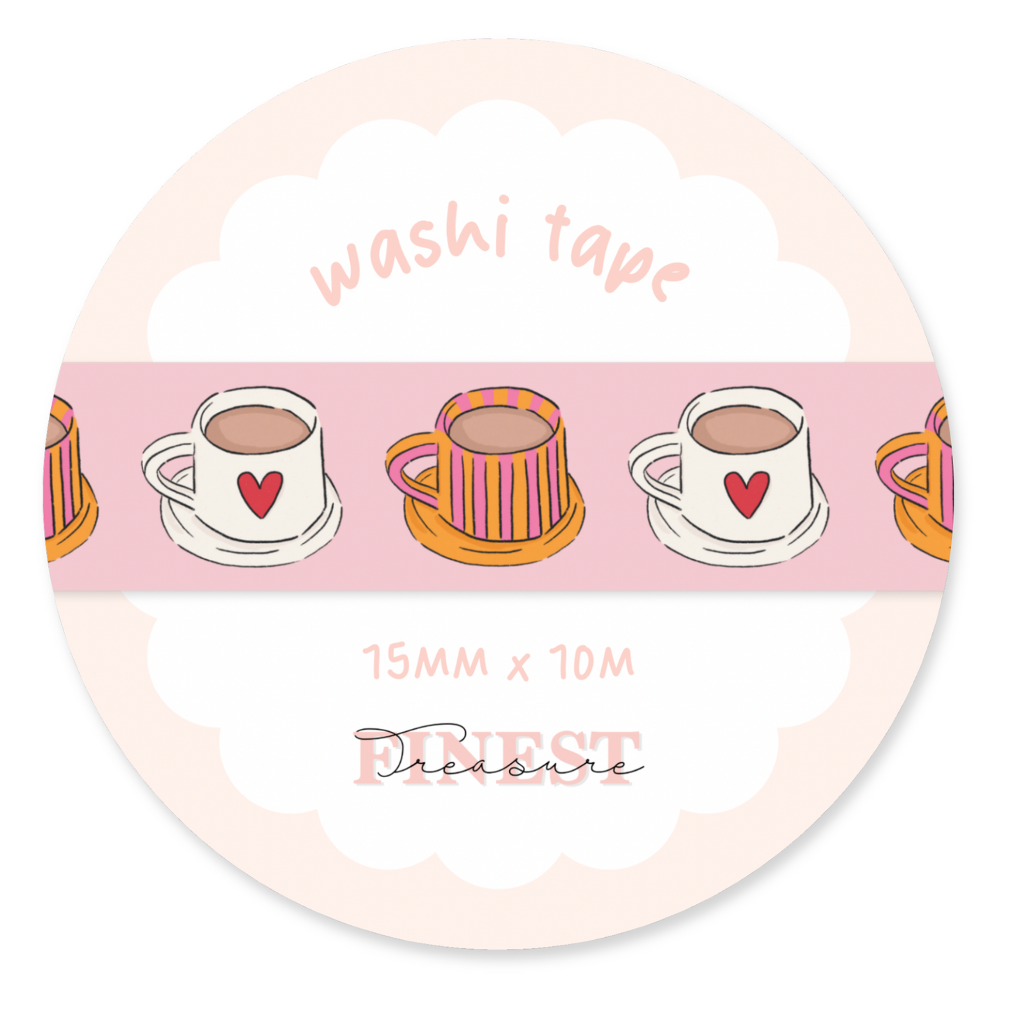 Coffee Lover Washi Tape