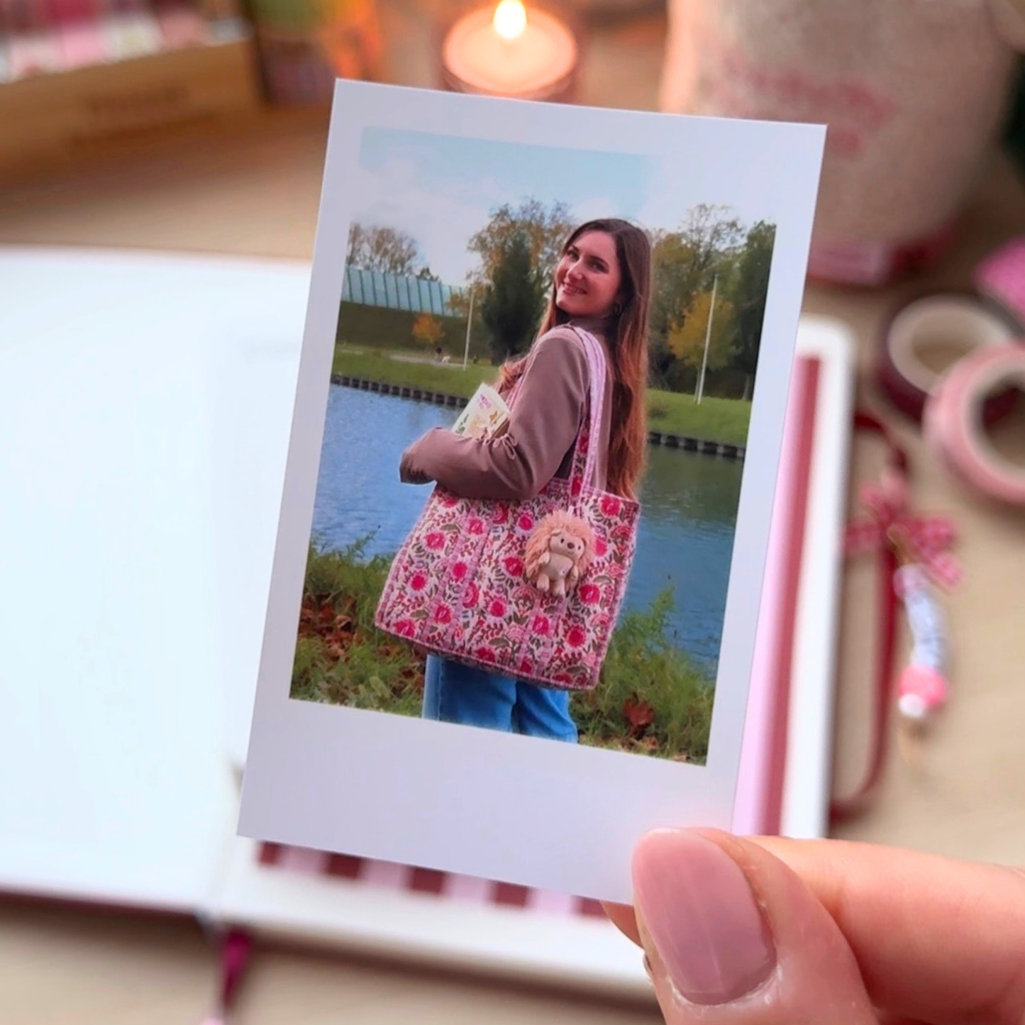 Romy's Favorieten Box (Canon SELPHY QX20, papier, washi tape, stickers, lijm)