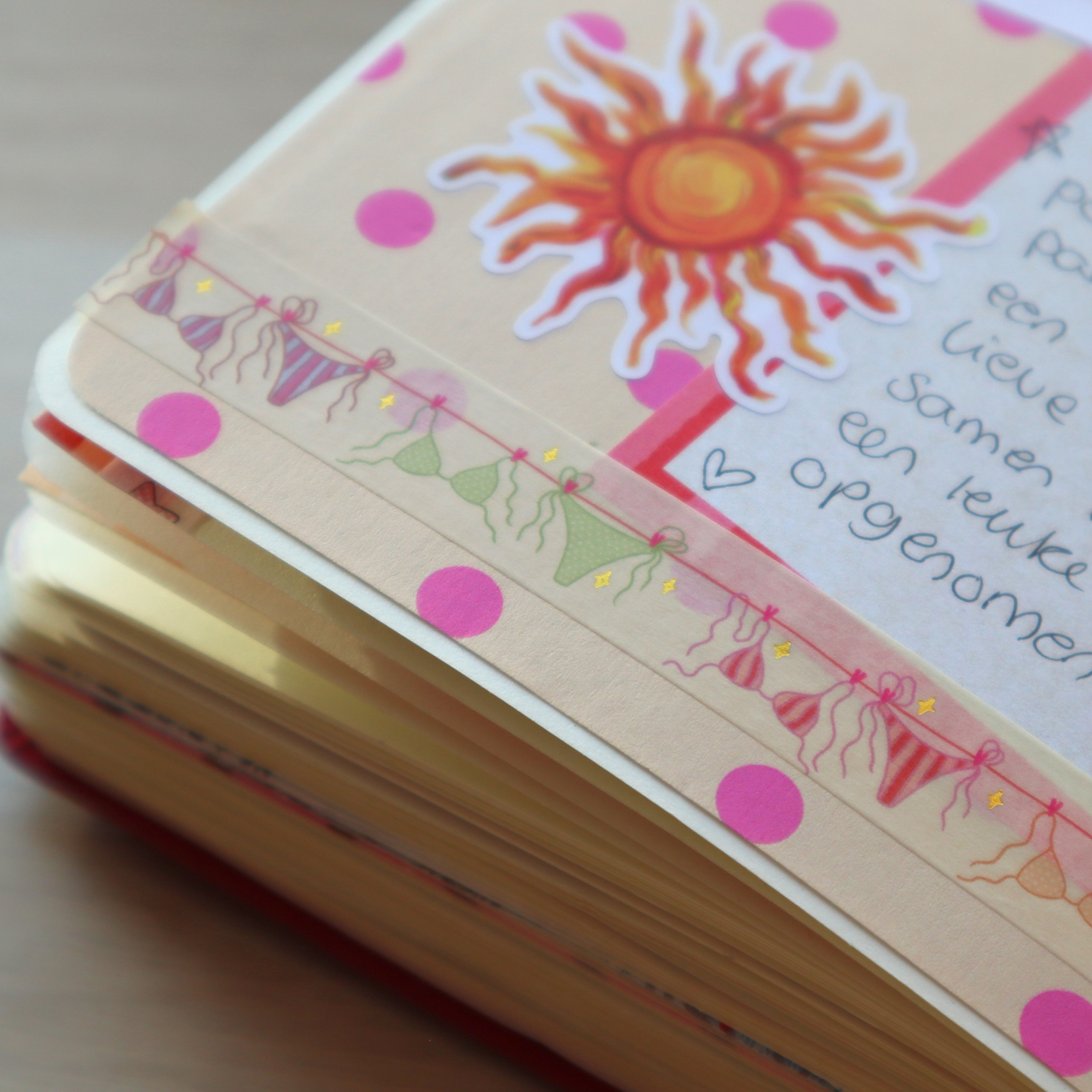 Cinta Washi para amantes del té