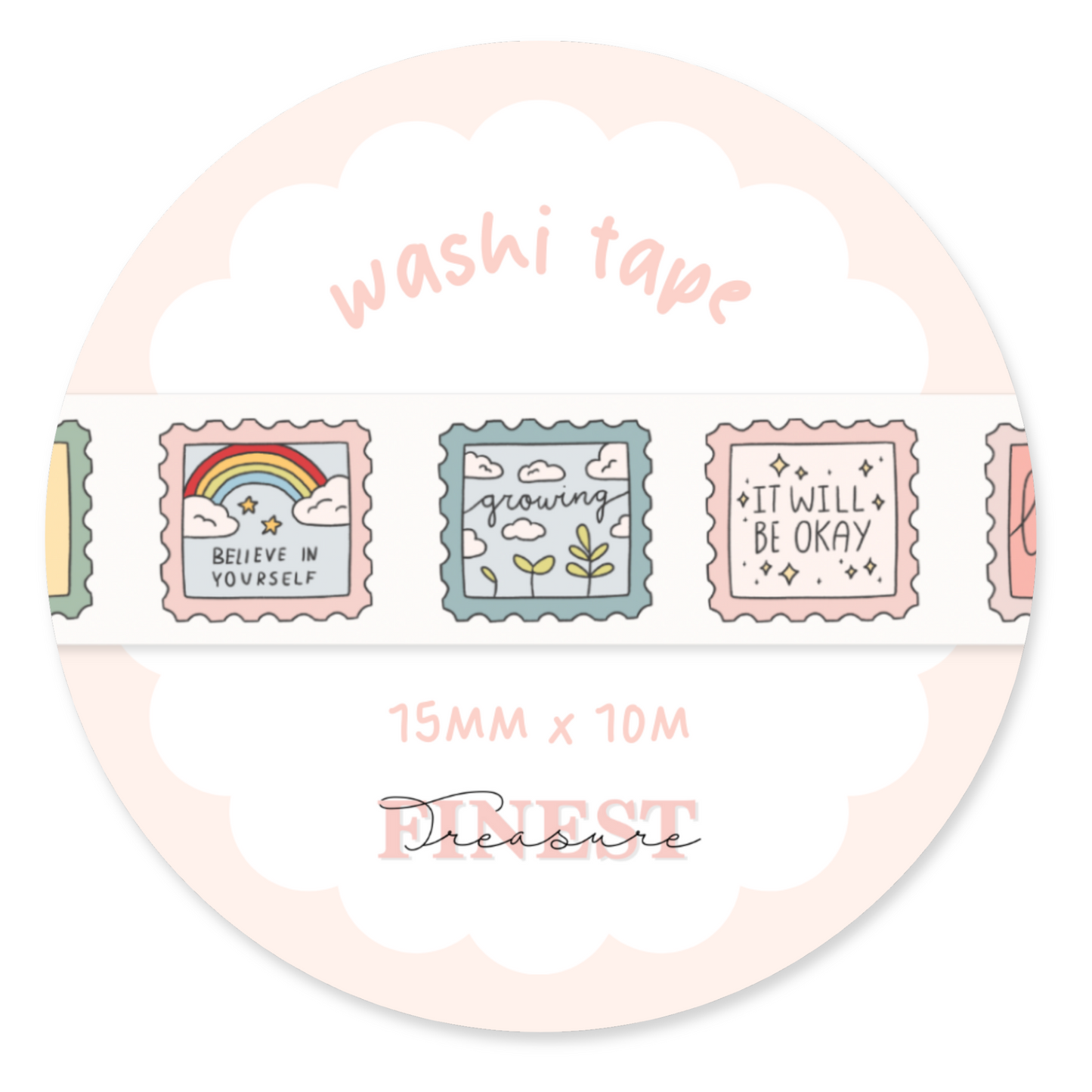 Stamps Washi Tape