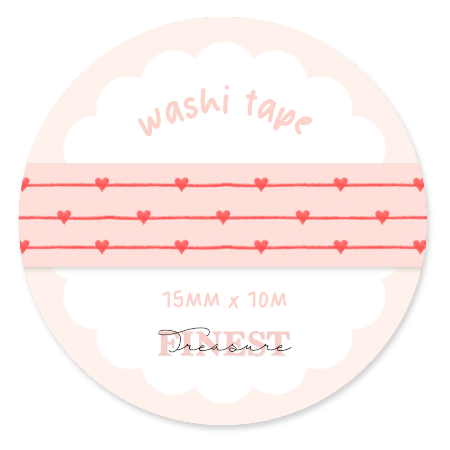 Love Lines Washi Tape