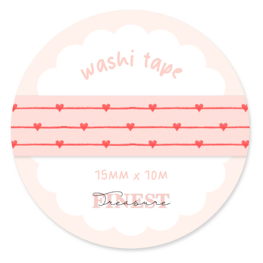 Love Lines Washi Tape