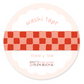 Pink Red Checker Washi Tape