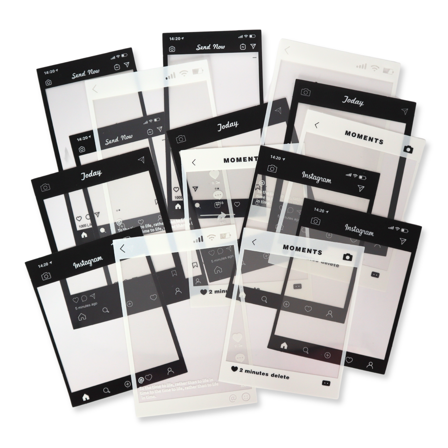 Adesivi Cornici Sociali