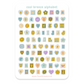 Sticker sheet Playful Alphabet