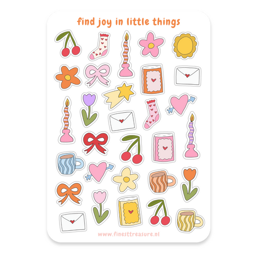 Sticker sheet Playful Alphabet