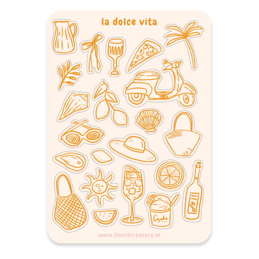 Sticker sheet Playful Alphabet