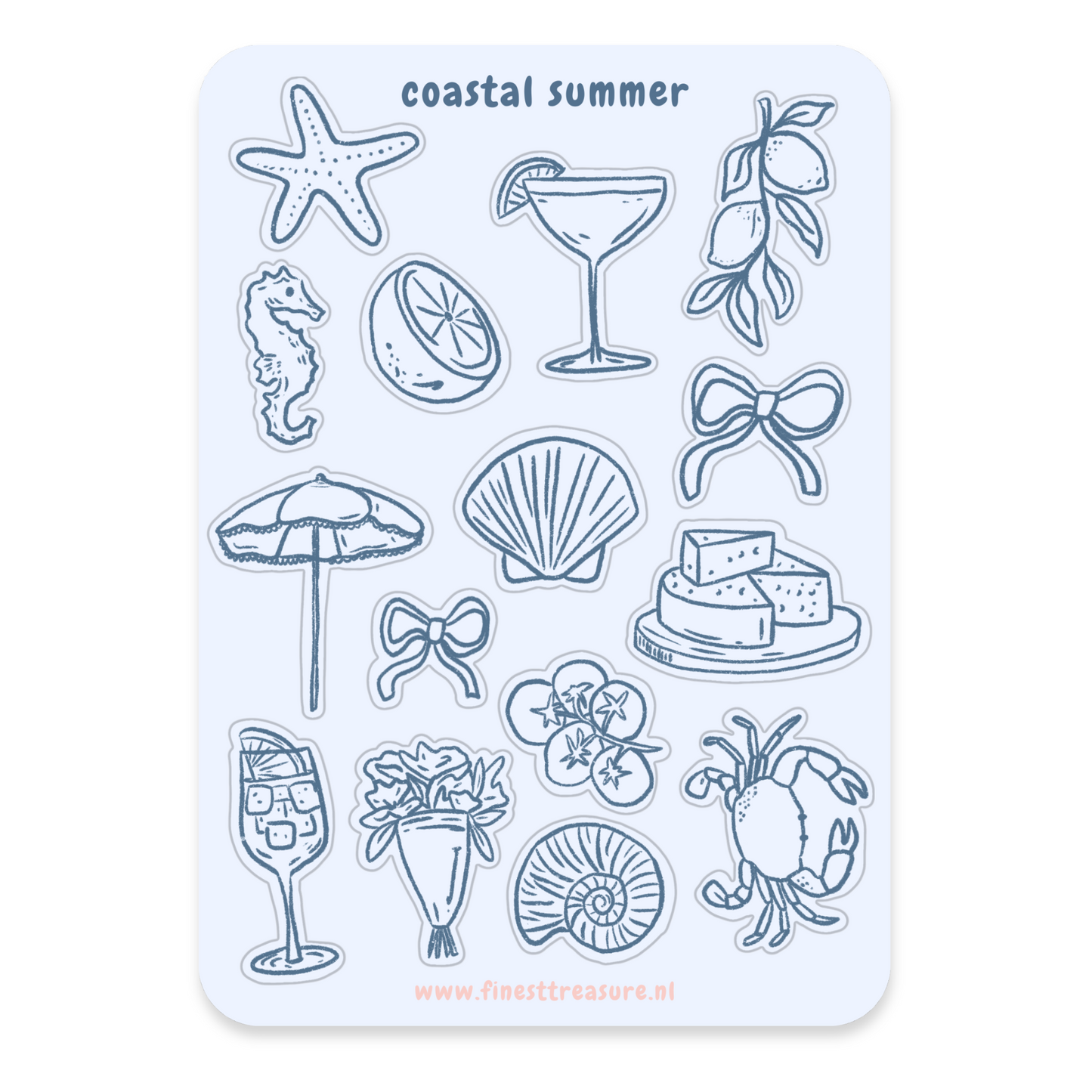 Sticker sheet Playful Alphabet
