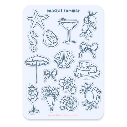 Sticker sheet Playful Alphabet