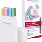 ABT Dual Brush Pen set van 18 Pastel Colors (waterbasis)