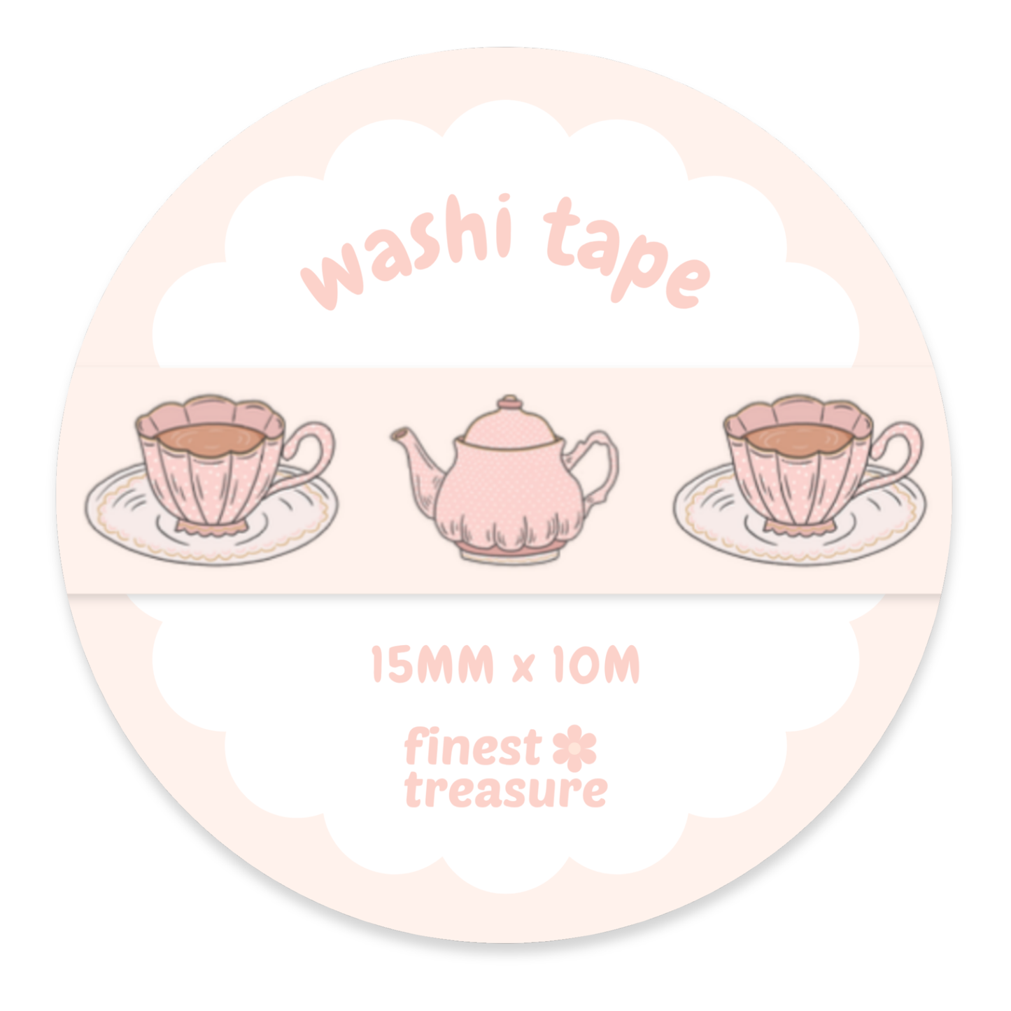 Nastro Washi Amante del Tè
