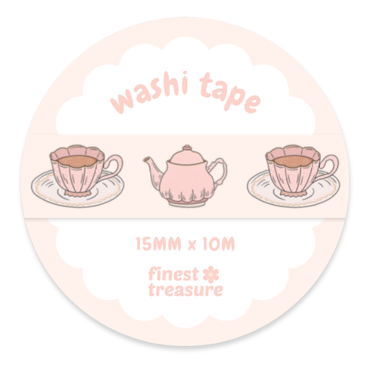 Washi Tape Tea Lover