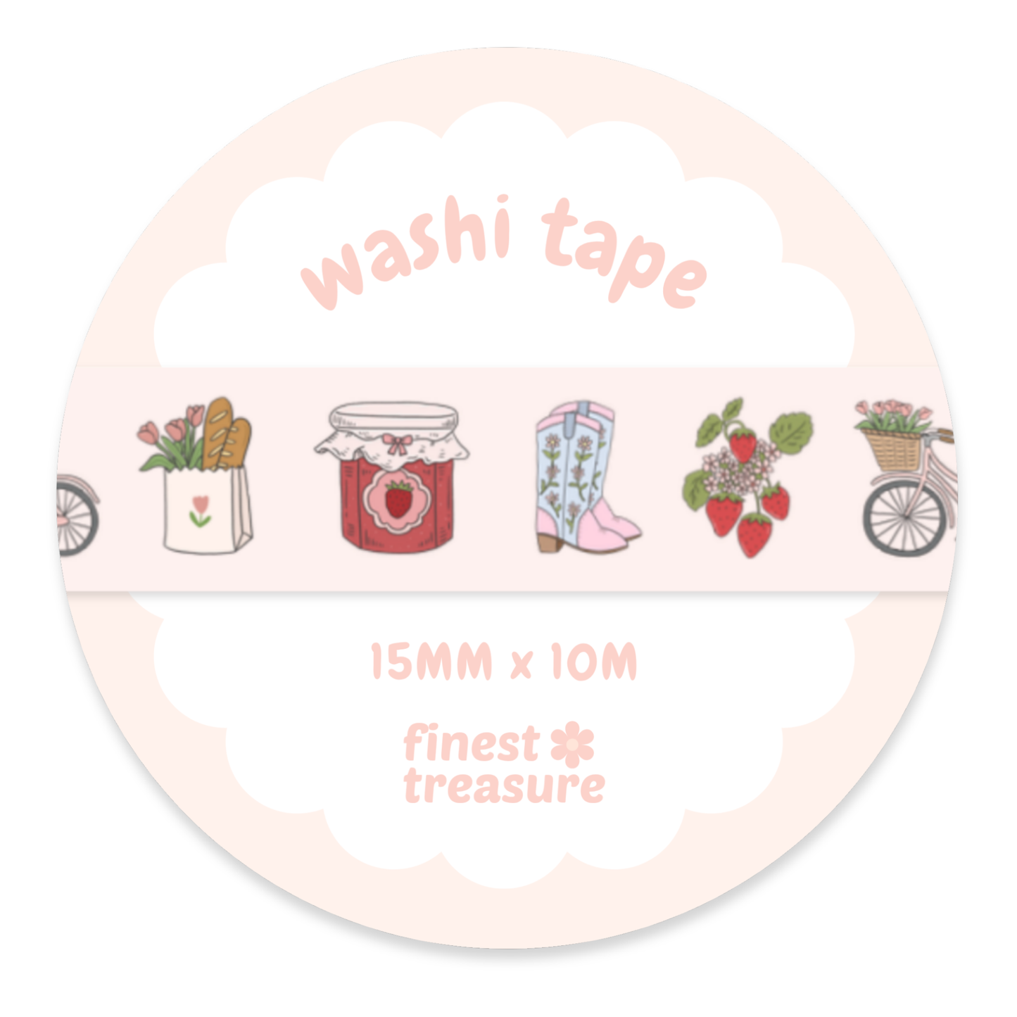 Washi Tape Country Spring