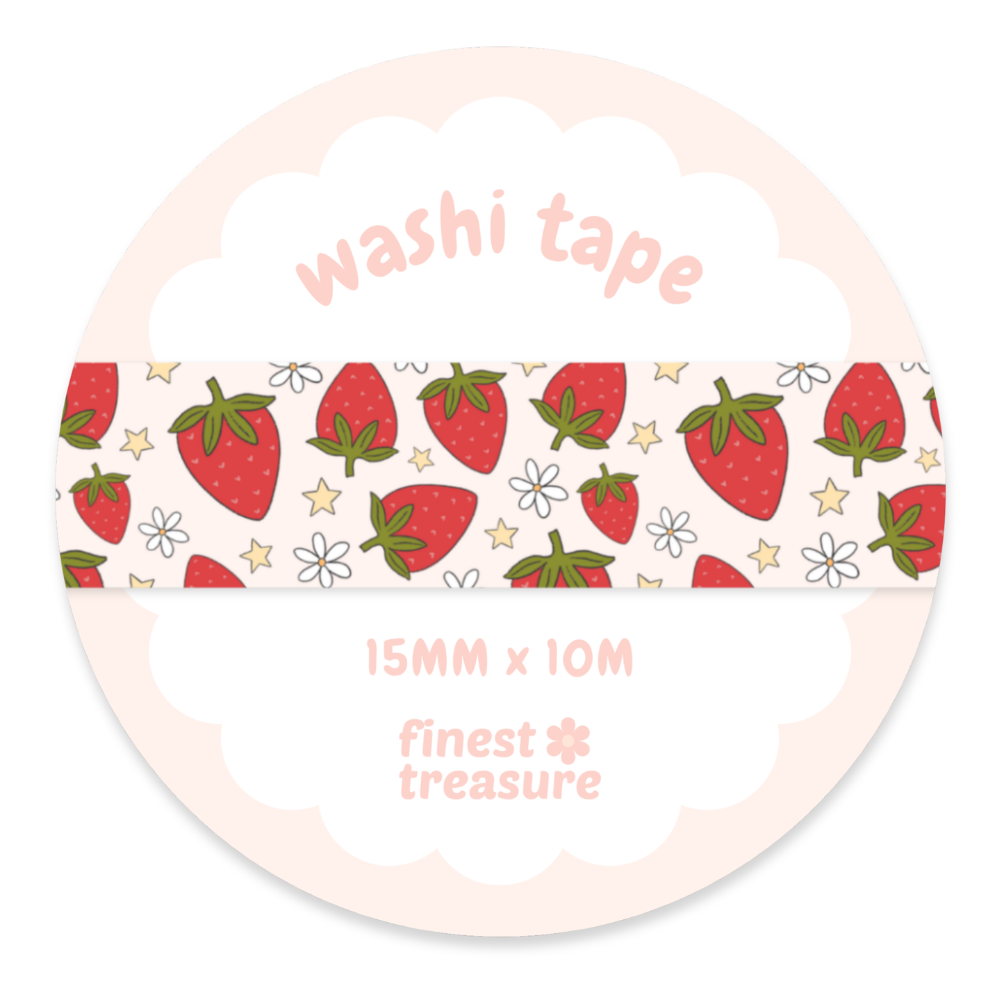 Nastro Washi Fragola